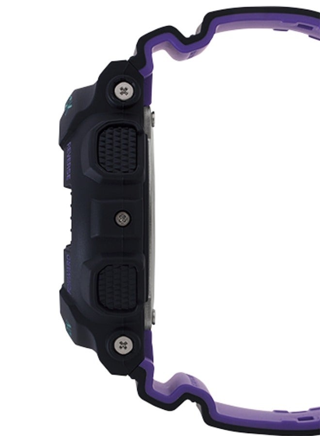 شوك ساعة كاسيو جي شوك للرجال، أنالوج رقمي، ساعة يد GA-100BL-1 - Image 4